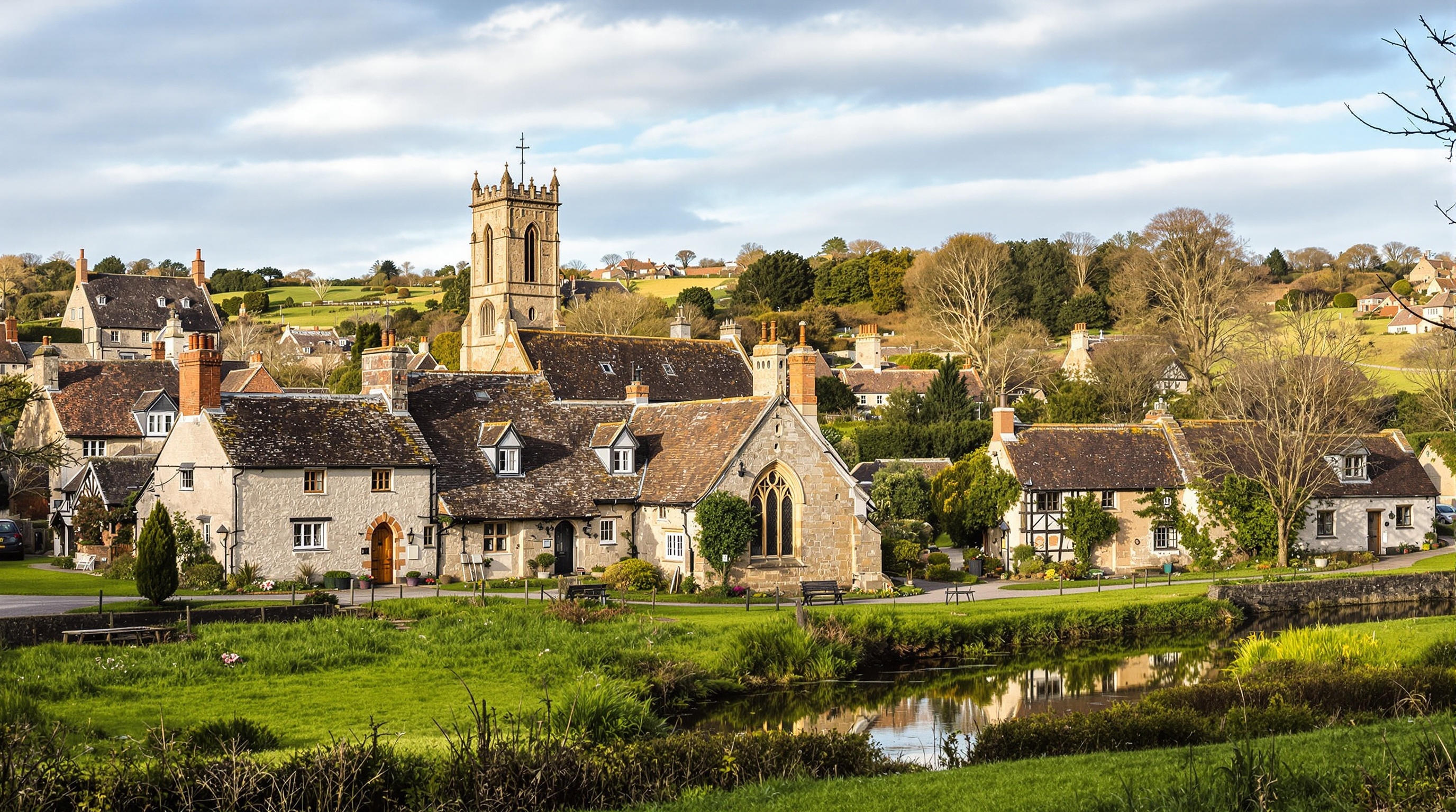 Glazebury Cheshire: A Historic Village with 12th Century Roots